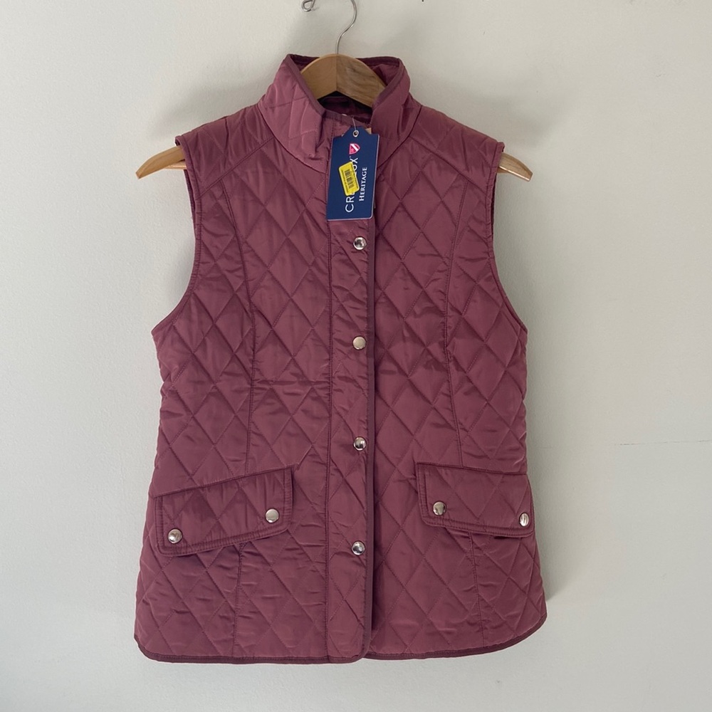 Cremieux Ladies Vest Size Large NWT